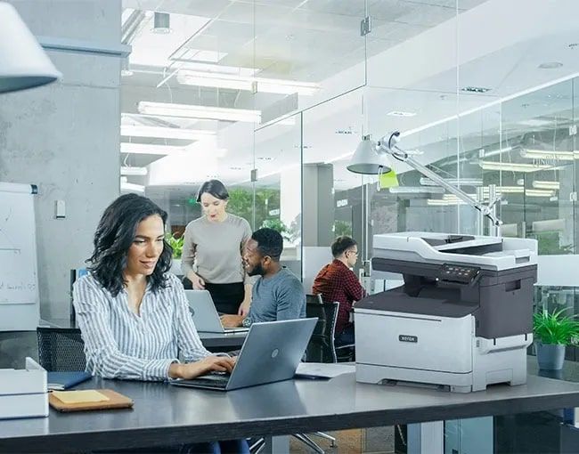 Багатофункціональний пристрій А4 кол. Xerox VersaLink C325DNI Wi-Fi