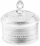 Цукерниця Ardesto Verbena, 12.5см, скло, прозорий