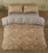 КПБ 2.0сп Ardesto Gloria, підковдра 200х220см, простирадло 230х240см, наволочки (2) 50х70см, 100% бавовна, сатин, магнолія, смужки