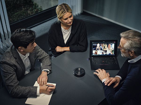 Спікерфон EPOS EXPAND 40T, BT 5.0, USB-A/USB-C, сертифікат Microsoft Teams, Чорний