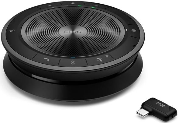 Спікерфон EPOS EXPAND 40T, BT 5.0, USB-A/USB-C, сертифікат Microsoft Teams, Чорний