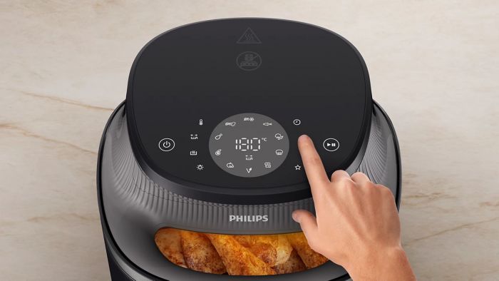 Мультипіч Philips Series 3000 Ovi 1400Вт, чаша-4.2л, сенсорне управл., 6 авто. программ, пластик, чорний