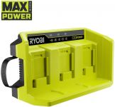 Зарядний пристрій Ryobi Max Power RY36C3PA 36В 4А трипортовий Зарядний пристрій Ryobi Max Power RY36C3PA 36В 4А трипортовий