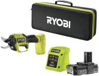 Секатор акумуляторний Ryobi ONE+ HP RY18SCXA-120T 18В акб 1х2А·год ЗП d різа 28мм 0.83кг кейс