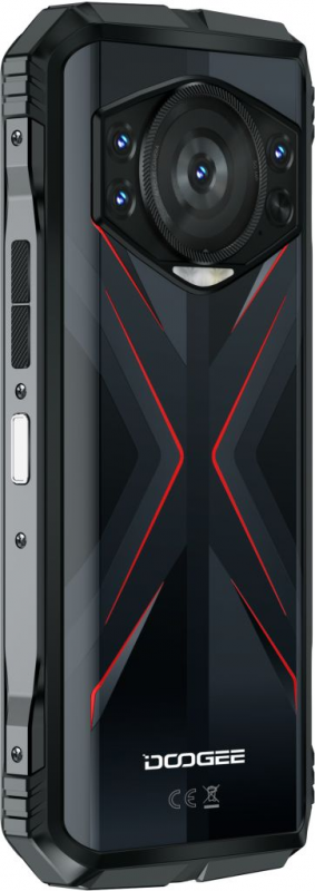 Смартфон Doogee S118 6.58" 8/512ГБ, 2SIM, 10800мА•год, чорно-червоний