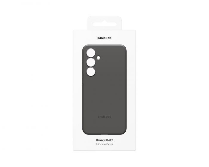 Чохол Samsung для Galaxy S24 FE (S721), Silicone Case, чорний