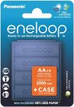 Акумулятор Panasonic Eneloop NI-MH   AA 2000  мАг, 4 шт, з кейсом для зберігання