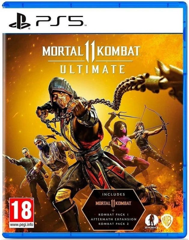 Гра консольна PS5 Mortal Kombat 11 Ultimate Edition, BD диск