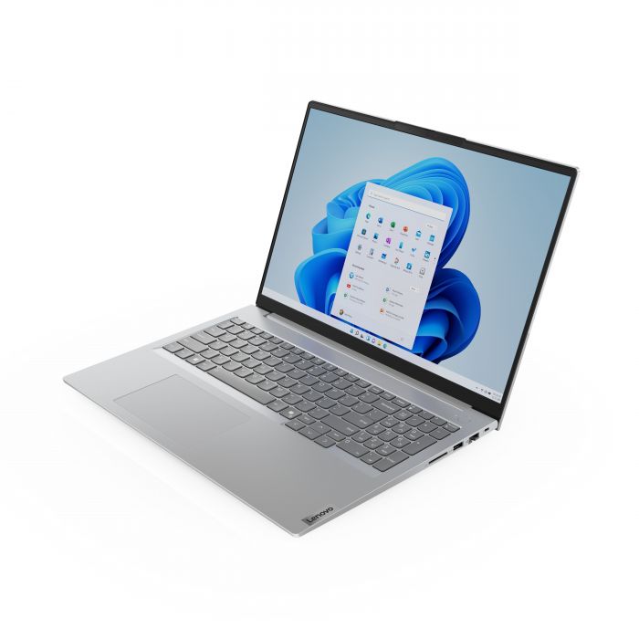 Ноутбук Lenovo ThinkBook 16-G7 16" WUXGA IPS AG, AMD R5-7535HS, 16GB, F512GB, UMA, DOS, сірий