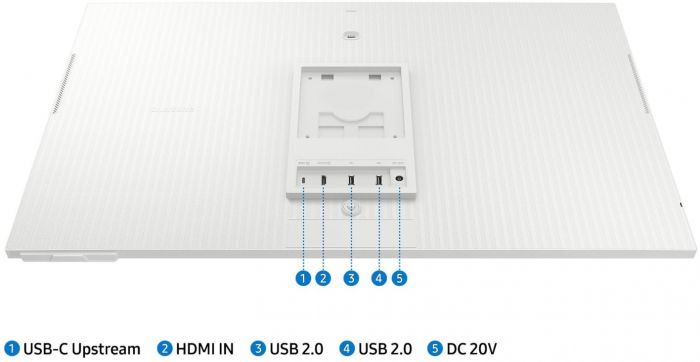 Монітор Samsung 31.5"Smart M8 S32BM801 HDMI, USB, Bluetooth, MM, Cam, VA, 3840x2160, 4ms