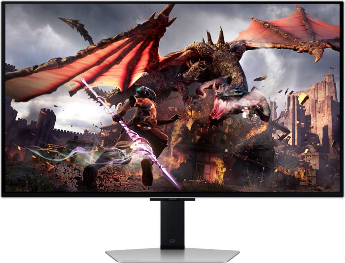 Монітор Samsung 32" Odyssey G80SD HDMI, DP, USB, Bluetooth, OLED, 3840x2160, 240Hz, 0.3ms, G-Sync Compatible