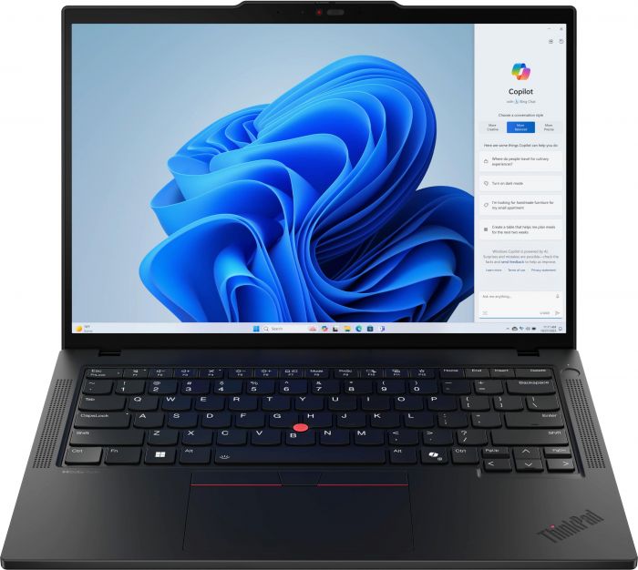 Ноутбук Lenovo ThinkPad T14-G5 14" WUXGA IPS AG, Intel U7-165H, 32GB, F1TB, UMA, Win11P, чорний