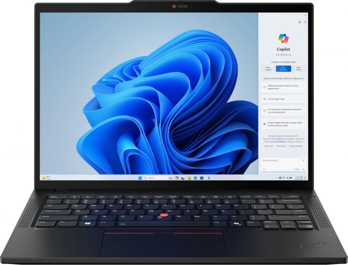 Ноутбук Lenovo ThinkPad T14-G5 14" WUXGA IPS AG, Intel U7-165H, 32GB, F1TB, UMA, Win11P, чорний