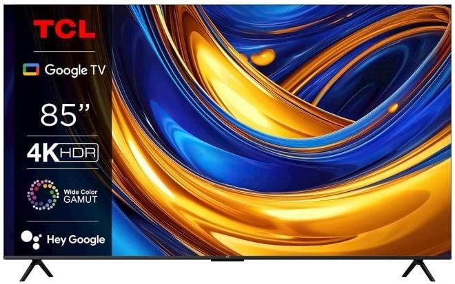 Телевізор 85" TCL LED 4K 60Hz Smart Google TV Titan