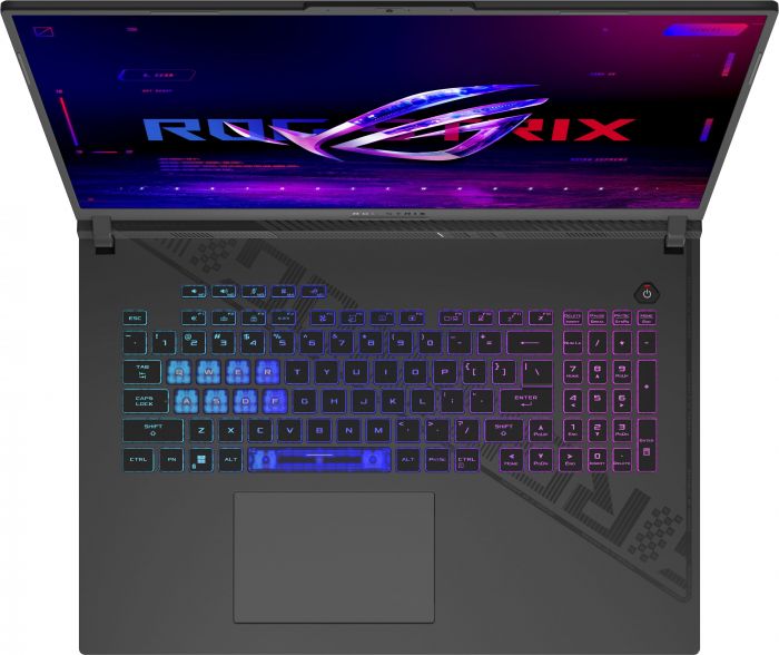 Ноутбук ASUS ROG Strix G18 G814JZR-N6069W 18" 2.5K IPS, Intel i9-14900HX, 32GB, F1TB, NVD4080-12, Win11, Сірий