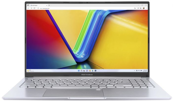 Ноутбук ASUS Vivobook 15 M1505YA-MA031 15.6" 2.8K OLED, AMD R7-7730U, 16GB, F1TB, UMA, noOS, Сріблястий