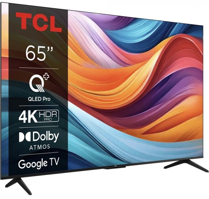 Телевізор 65" TCL QLED 4K 60Hz Smart Google TV Titan