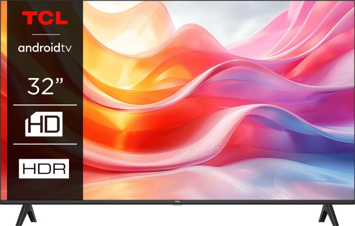 Телевізор 32" TCL LED FHD 60Hz Smart Android TV Black