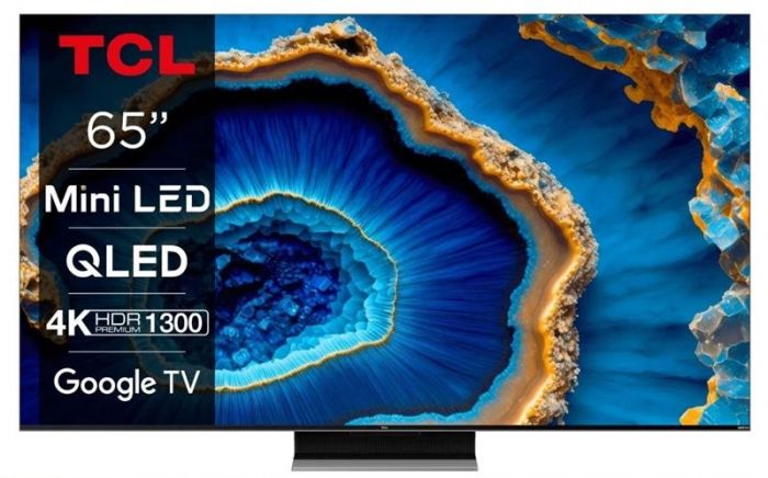 Телевізор 65" TCL MiniLED 4K 144Hz Smart Google TV Titan ONKYO sound