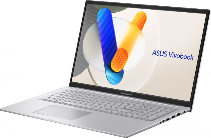 Ноутбук ASUS Vivobook 17 X1704VA-AU454 17.3" FHD IPS, Intel 3-100U, 16GB, F512GB, UMA, NoOS, Сріблястий