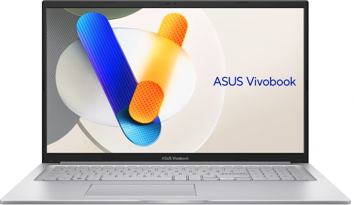 Ноутбук ASUS Vivobook 17 X1704VA-AU454 17.3" FHD IPS, Intel 3-100U, 16GB, F512GB, UMA, NoOS, Сріблястий