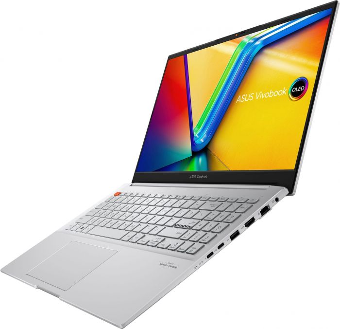 Ноутбук ASUS Vivobook Pro 15 K6502VU-MA095 15.6" 2.8K OLED, Intel i5-13500H, 16GB, F512GB, NVD4050-6, noOS, Сріблястий