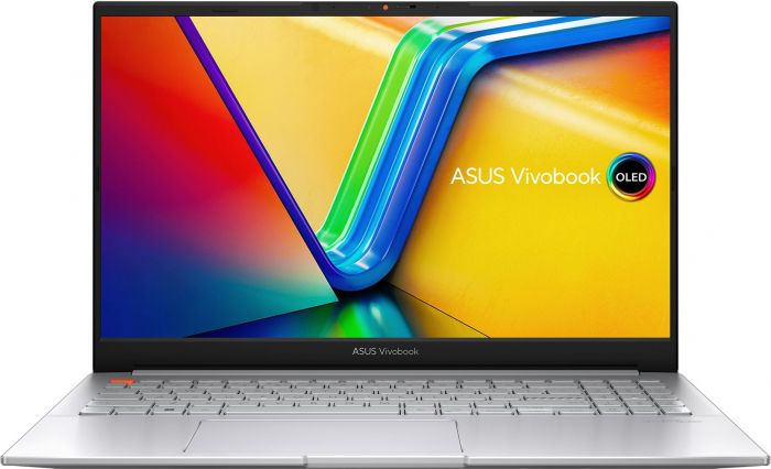 Ноутбук ASUS Vivobook Pro 15 K6502VU-MA095 15.6" 2.8K OLED, Intel i5-13500H, 16GB, F512GB, NVD4050-6, noOS, Сріблястий