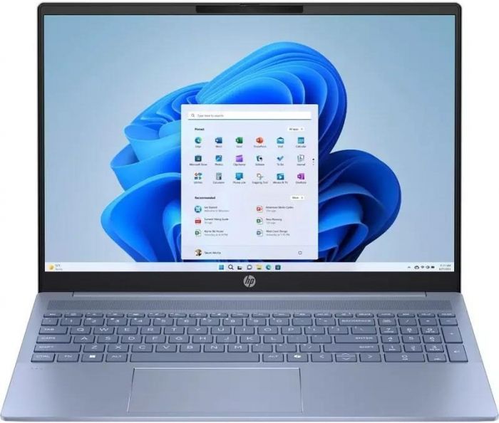 Ноутбук HP Pavilion 16-ag0011ua 16" WUXGA IPS AG, AMD R5-8540U, 16GB, F512GB, UMA, DOS, синій