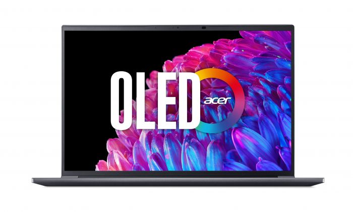 Ноутбук Acer Swift X SFX14-72G 14.5" 2.8K OLED, Intel U7-155H, 32GB, F1TB, NVD4060-8, Win11, сірий