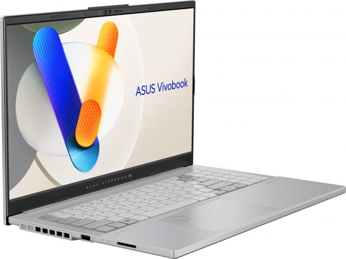 Ноутбук ASUS Vivobook Pro 15 N6506MV-MA022 15.6" 3K OLED, Intel Ultra 7 155H, 16GB, F1TB, NVD4060-8, NoOS, Сріблястий