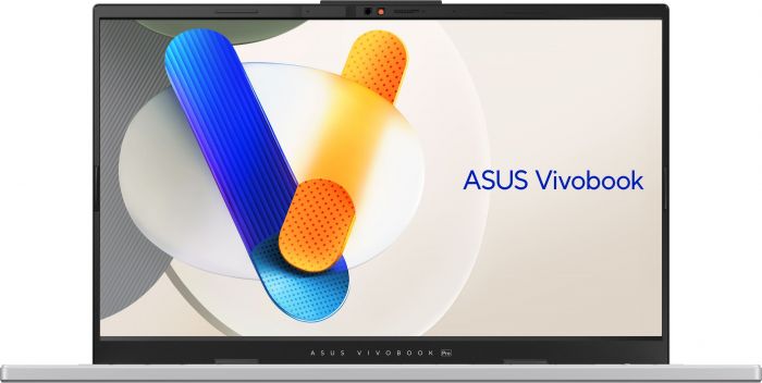 Ноутбук ASUS Vivobook Pro 15 N6506MV-MA022 15.6" 3K OLED, Intel Ultra 7 155H, 16GB, F1TB, NVD4060-8, NoOS, Сріблястий