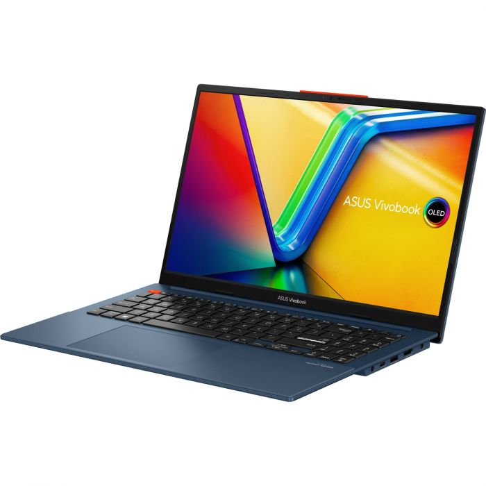 Ноутбук ASUS Vivobook S 15 K5504VA-MA385 15.6" 2.8K OLED, Intel i7-13700H, 16GB, F512GB, UMA, noOS, Блакитний