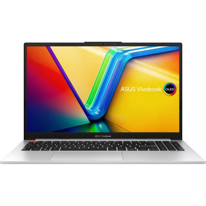 Ноутбук ASUS Vivobook S 15 K5504VA-MA387 15.6" 2.8K OLED, Intel i7-13700H, 16GB, F512GB, UMA, noOS, Сріблястий