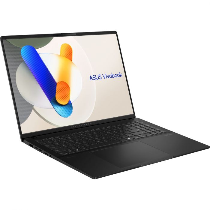 Ноутбук ASUS Vivobook S 16 M5606UA-MX021 16" 3.2K OLED, AMD R9-8945HS, 32GB, F1TB, UMA, NoOS, Чорний