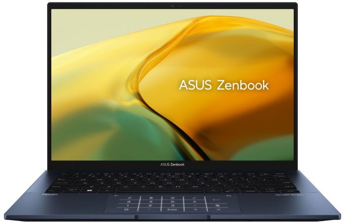 Ноутбук ASUS Zenbook 14 UX3402VA-KP782 14" WQXGA IPS, Intel i7-13700H, 16GB, F512GB, UMA, NoOS, Блакитний