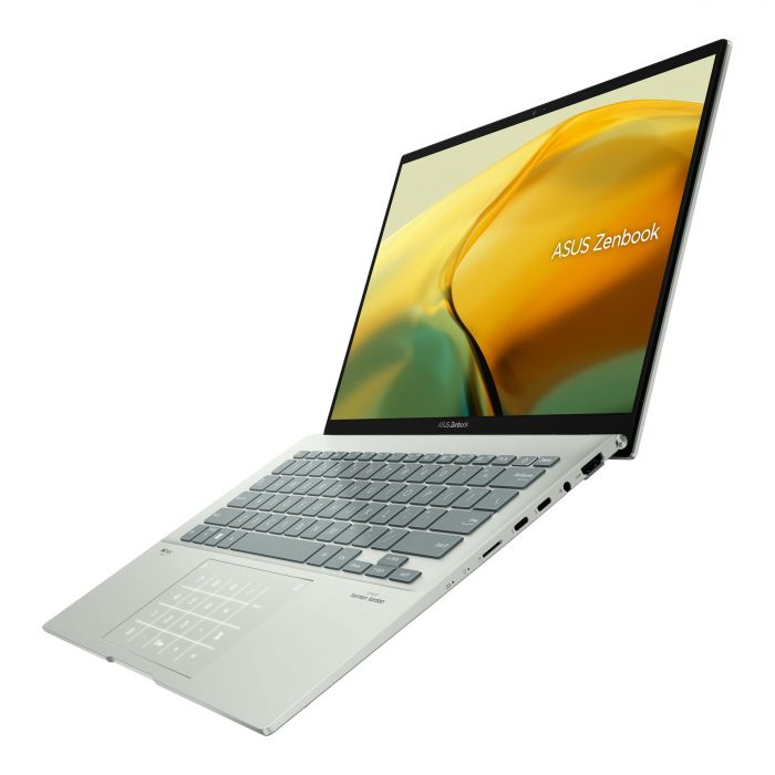 Ноутбук ASUS Zenbook 14 UX3402VA-KP783 14" WQXGA IPS, Intel i7-13700H, 16GB, F512GB, UMA, NoOS, Сріблястий