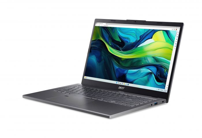 Ноутбук Acer Aspire 15 A15-41M 15.6" FHD IPS, AMD R5-8640HS, 16GB, F512GB, UMA, Win11, сірий