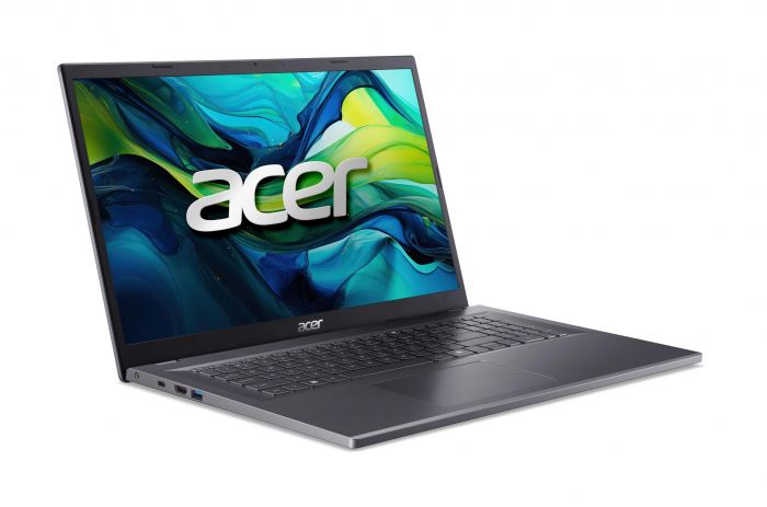 Ноутбук Acer Aspire 17 A17-51M 17.3" FHD IPS, Intel 5-120U, 16GB, F512GB, UMA, Lin, сірий