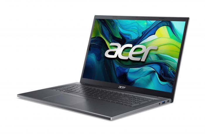 Ноутбук Acer Aspire 17 A17-51M 17.3" FHD IPS, Intel 5-120U, 16GB, F512GB, UMA, Lin, сірий