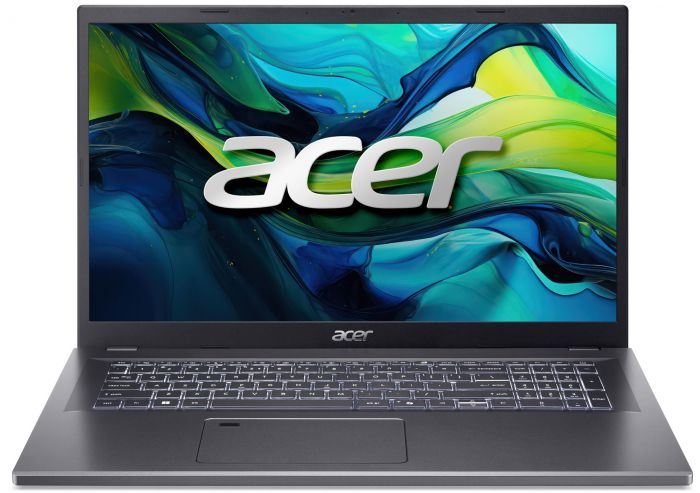 Ноутбук Acer Aspire 17 A17-51M 17.3" FHD IPS, Intel 7-150U, 16GB, F512GB, UMA, Lin, сірий