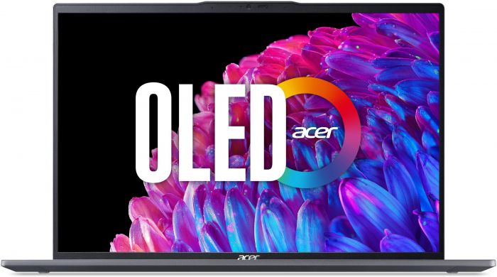 Ноутбук Acer Swift Go 16 SFG16-72 16" 3.2K OLED, Intel U7-155H, 32GB, F1TB, UMA, Lin, сірий