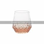 Набір склянок низьких Ardesto Black Mars Favola 370мл, 2шт, скло, прозоро-золотистий