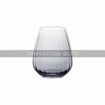 Набір склянок низьких Ardesto Black Mars Orion 400мл, 2шт, скло, сірий