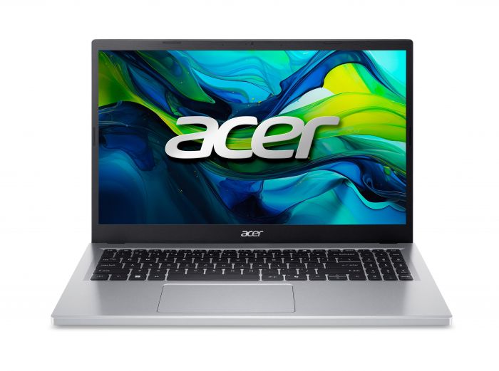 Ноутбук Acer Aspire Go AG15-31P 15.6" FHD IPS, Intel C N100, 8GB, F512GB, UMA, Lin, сріблястий