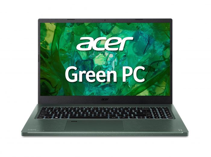 Ноутбук Acer Aspire Vero AV15-53P 15.6" FHD IPS, Intel i5-1335U, 16GB, F512GB, UMA, Lin, зелений