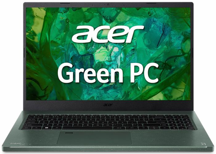 Ноутбук Acer Aspire Vero AV15-53P 15.6" FHD IPS, Intel i5-1335U, 16GB, F512GB, UMA, Lin, зелений