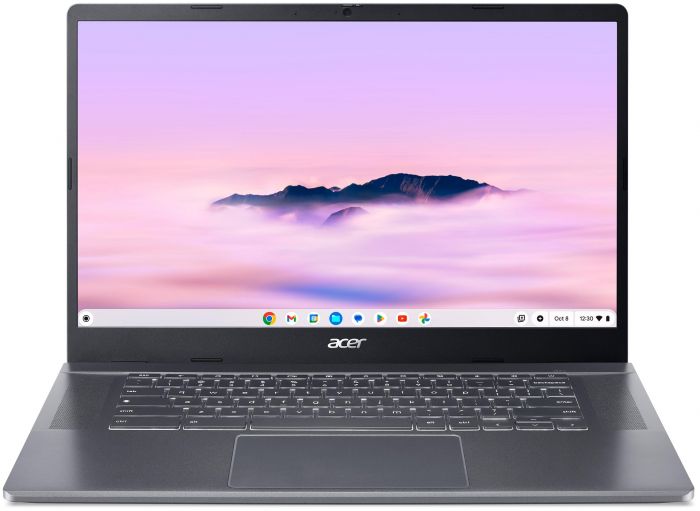 Ноутбук Acer Chromebook Plus CB515-2H 15" FHD IPS, Intel i5-1235U, 16GB, F512GB, UMA, ChromeOS, сірий