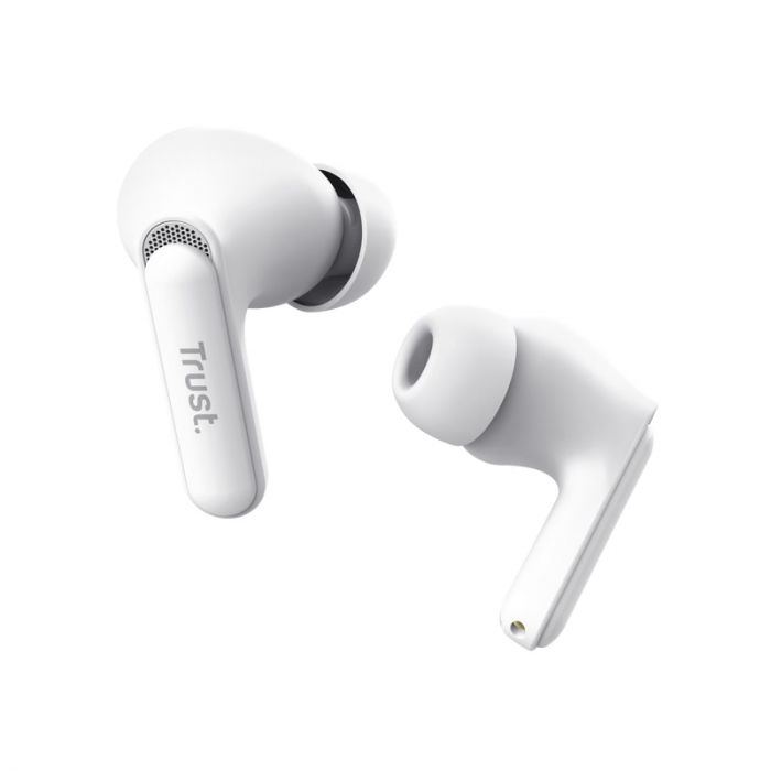 Навушники TWS Trust Yavi Earbuds BT 5.3, ENC, SBC, Mic, Білий