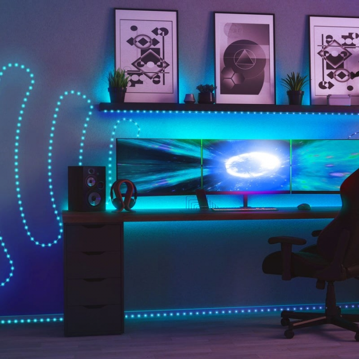 Гірлянда Smart LED Twinkly Dots Lights RGB 400 IP44 20м кабель чорний