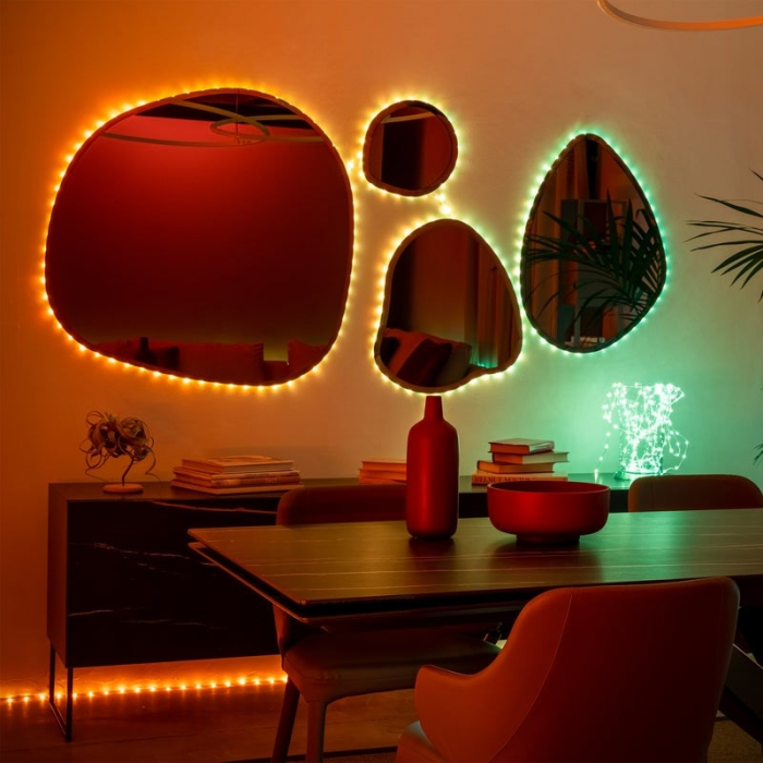 Гірлянда Smart LED Twinkly Dots Lights RGB 400 IP44 20м кабель чорний